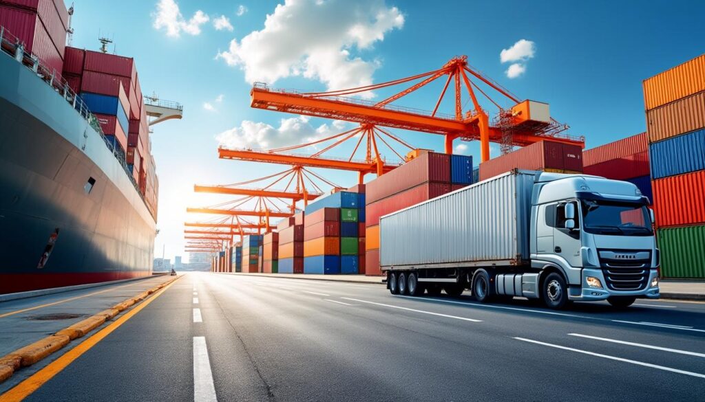 protégez vos biens lors du transport logistique international grâce à une assurance marchandises fiable et adaptée à vos besoins.