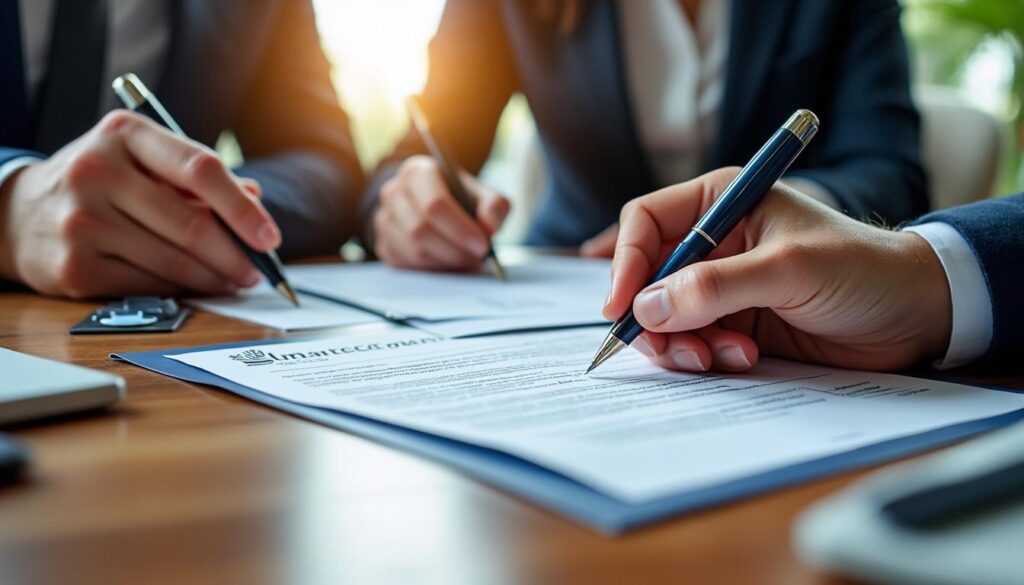 découvrez comment le contrat d'assurance formalise l'engagement mutuel entre les parties grâce à leur signature, garantissant ainsi leurs droits et obligations.
