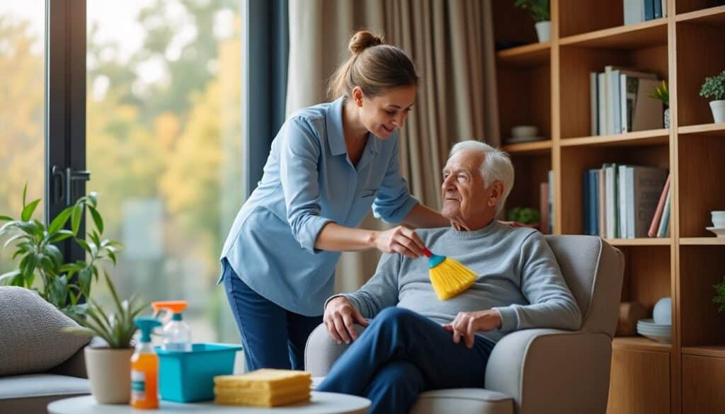 découvrez comment l'assurance dépendance partielle prend en charge le financement des aides ménagères pour faciliter le quotidien des bénéficiaires.