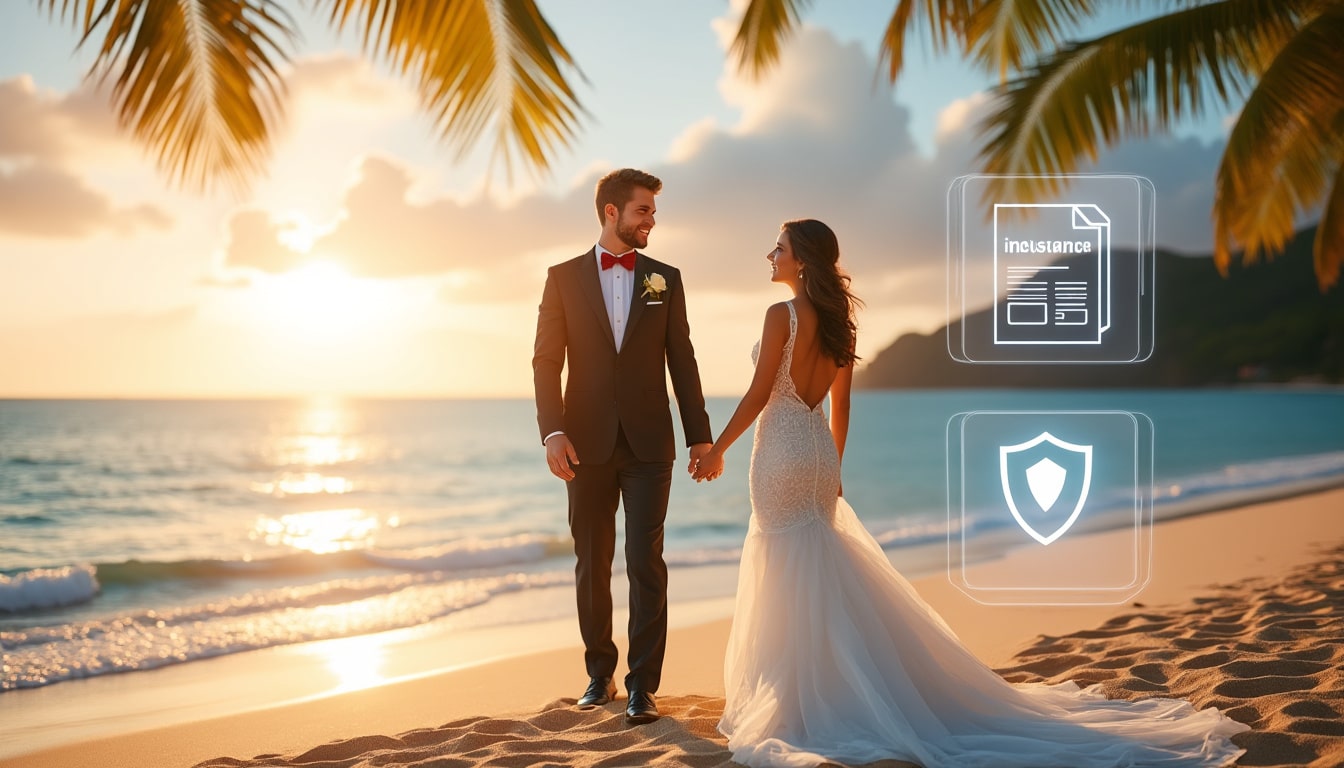 l'assurance voyage annulation mariage offre une protection essentielle pour le budget des mariés en cas d'imprévus, garantissant une tranquillité d'esprit lors de la préparation du grand jour.